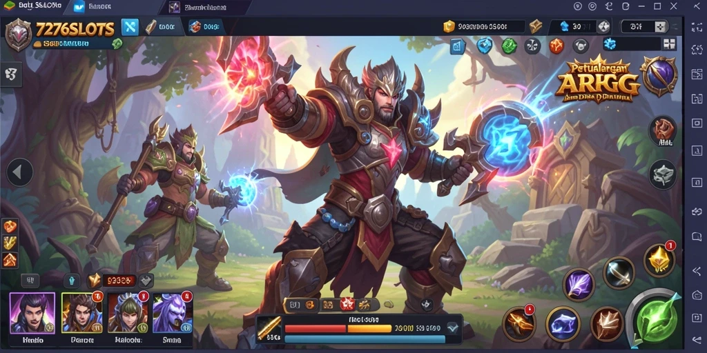 Tampilan menarik dari gameplay 7276SLOTS yang penuh petualangan.