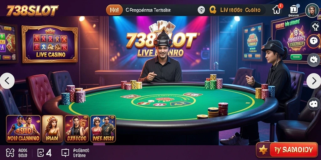 Tampilkan gameplay menarik dari 738SLOT Live Casino.