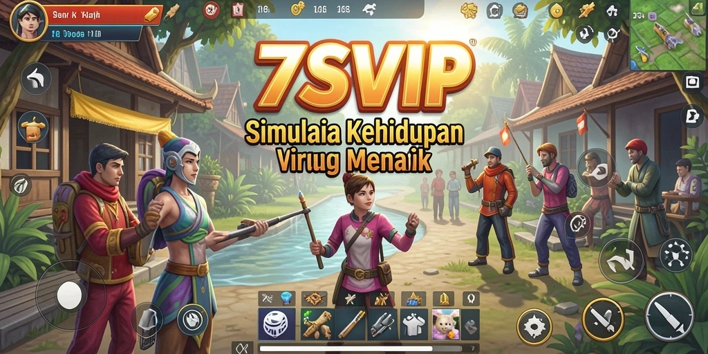 Tampilan gameplay 7SVIP yang realistis dan interaktif.