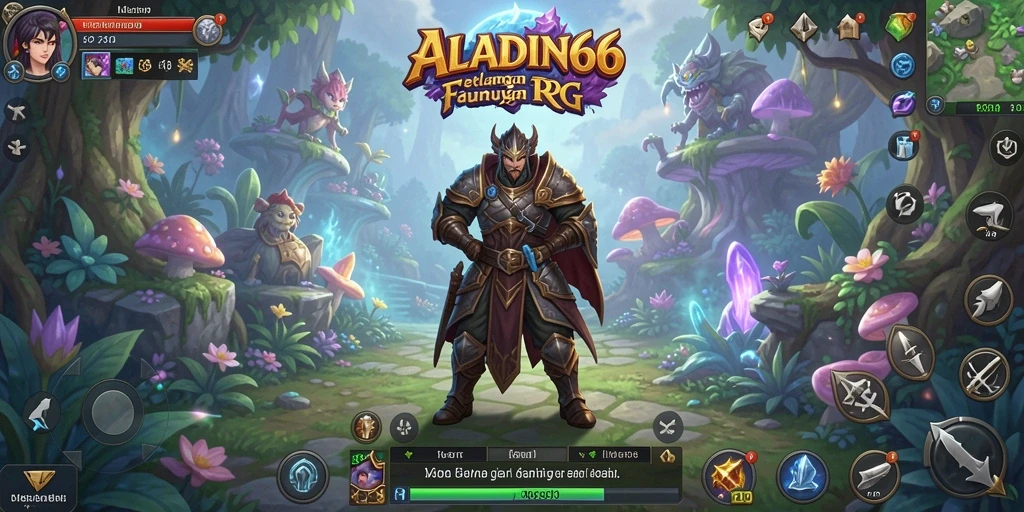 Screenshot ALADIN66 menampilkan pertarungan epik dalam dunia RPG yang menakjubkan.