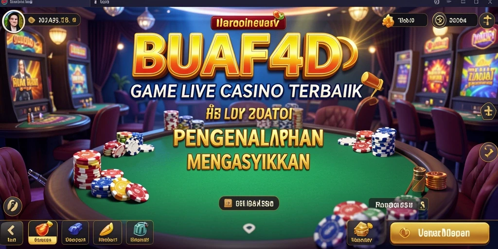 Gameplay Live Casino yang menarik dan interaktif di BUAH4D.