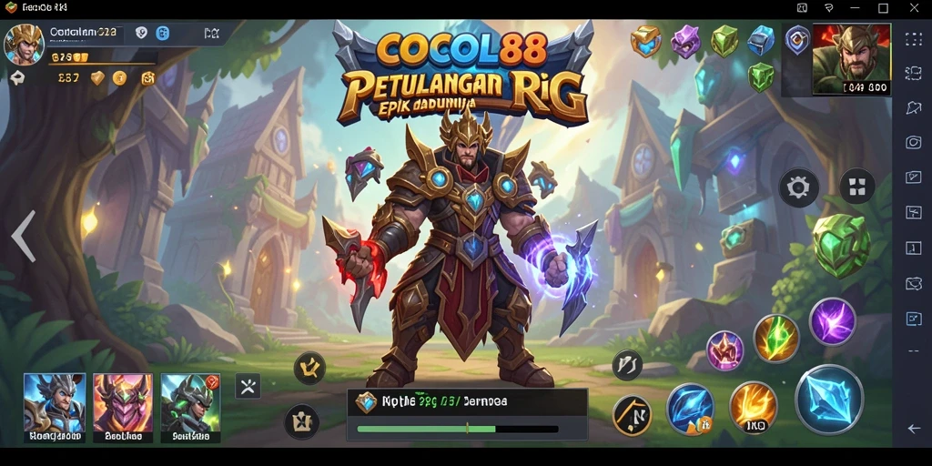 Gambaran gameplay COCOL88 yang mendebarkan dan penuh petualangan.