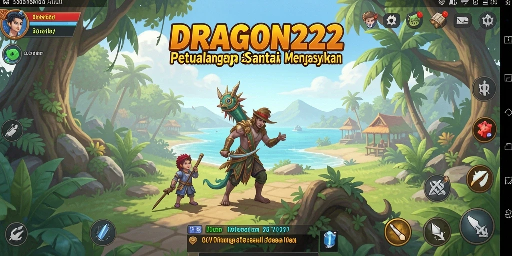 Tampilan gameplay menarik dan penuh warna dari DRAGON222.