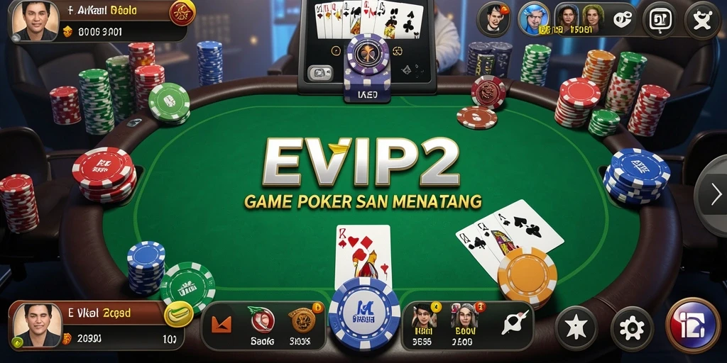 Tampilan gameplay menarik dan intuitif di EVIP2.