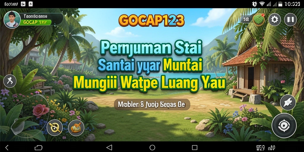 Tampilan gameplay GOCAP123 yang mengasyikkan dan penuh warna.