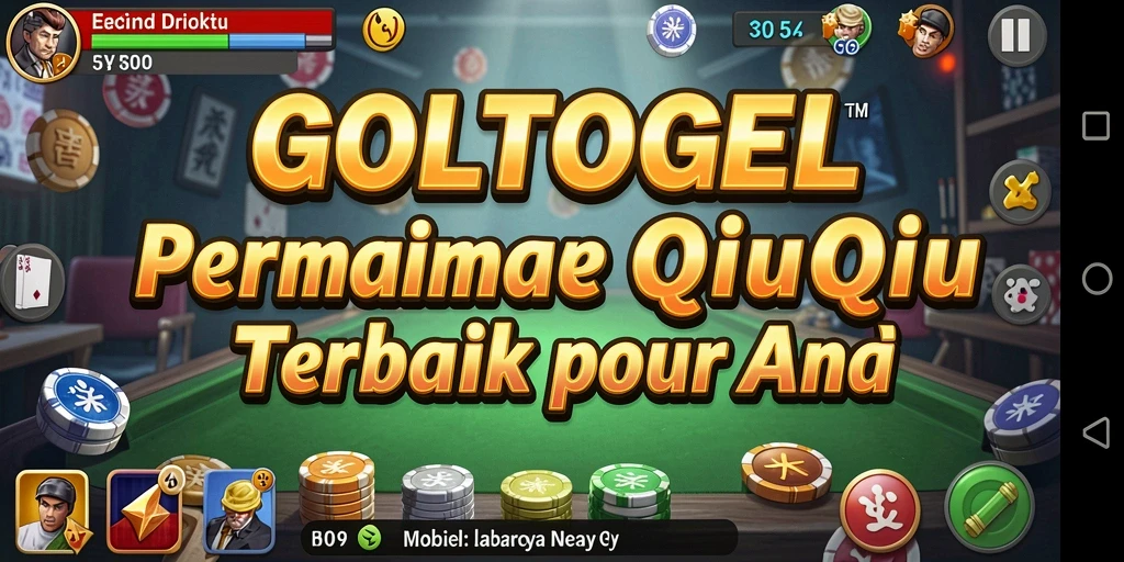 Tampilan gameplay QiuQiu yang seru dan menarik.