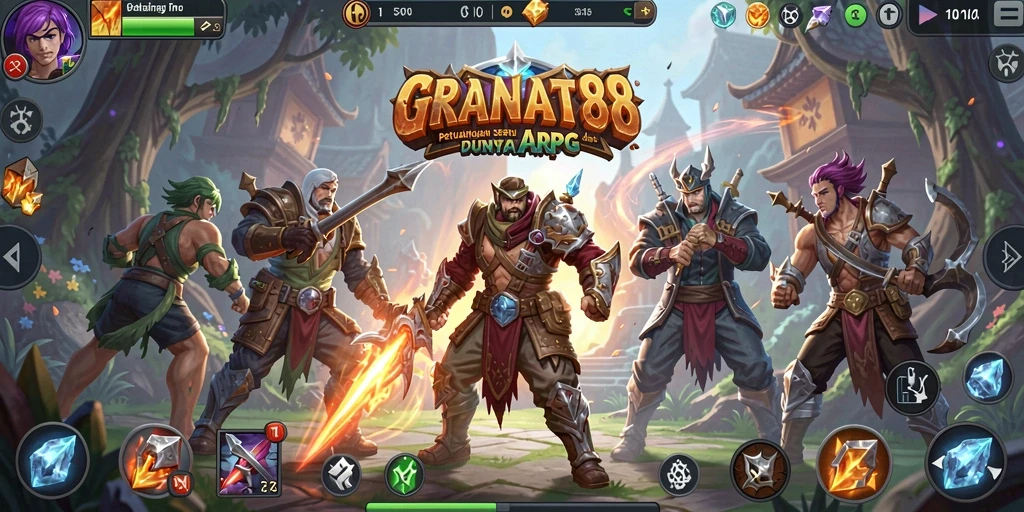 Tampak menarik dari gameplay seru dan aksi mendebarkan di GRANAT88.