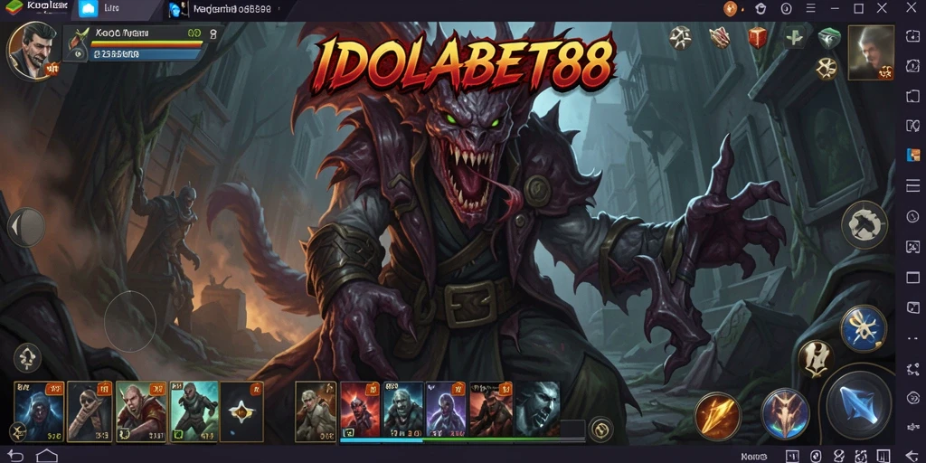 Gameplay menegangkan di IDOLABET88 dengan elemen horor yang mencekam.
