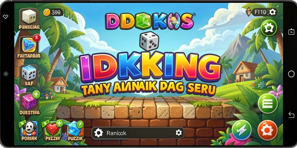 Tampilan gameplay <strong>IDRKING</strong> yang seru dan menarik.
