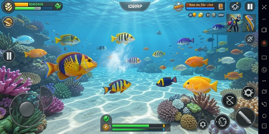 Tampilan gameplay IDRRP yang seru dan memikat.