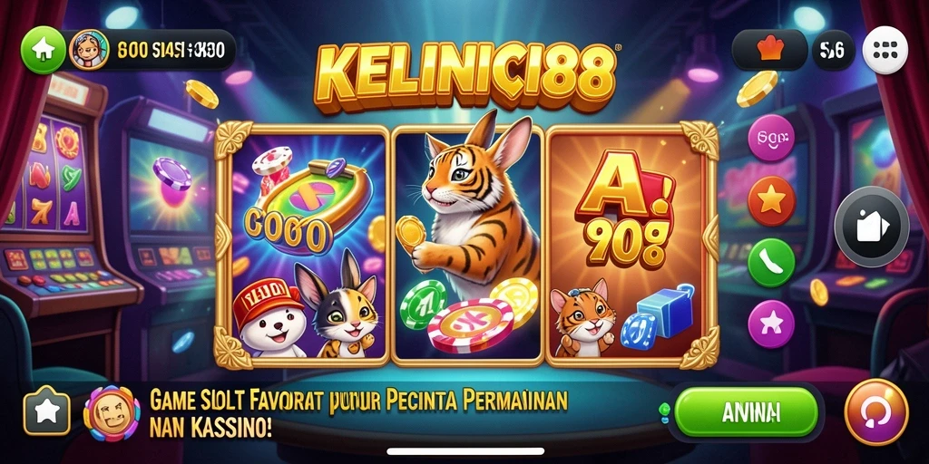 Tampilan gameplay Slot yang menarik dan mengasyikkan di KELINCI88.