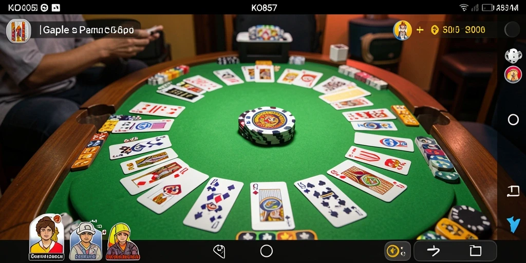 Tampilan gameplay KO857 yang interaktif dan menyenangkan.
