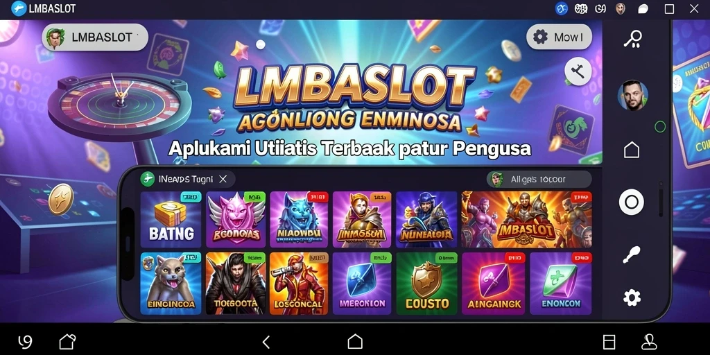 Tampilan antarmuka LMBASLOT yang ramah pengguna dan informatif.