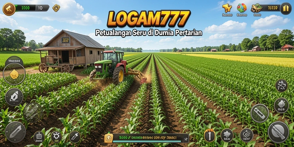 Gameplay menarik di dunia pertanian penuh warna.