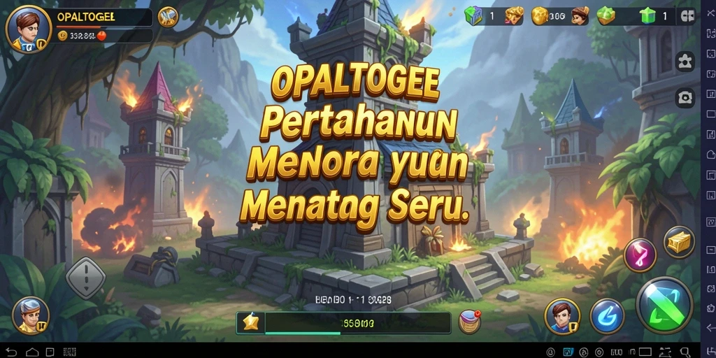 Gameplay OPALTOGEL yang mendebarkan di dalam Tower Defense.