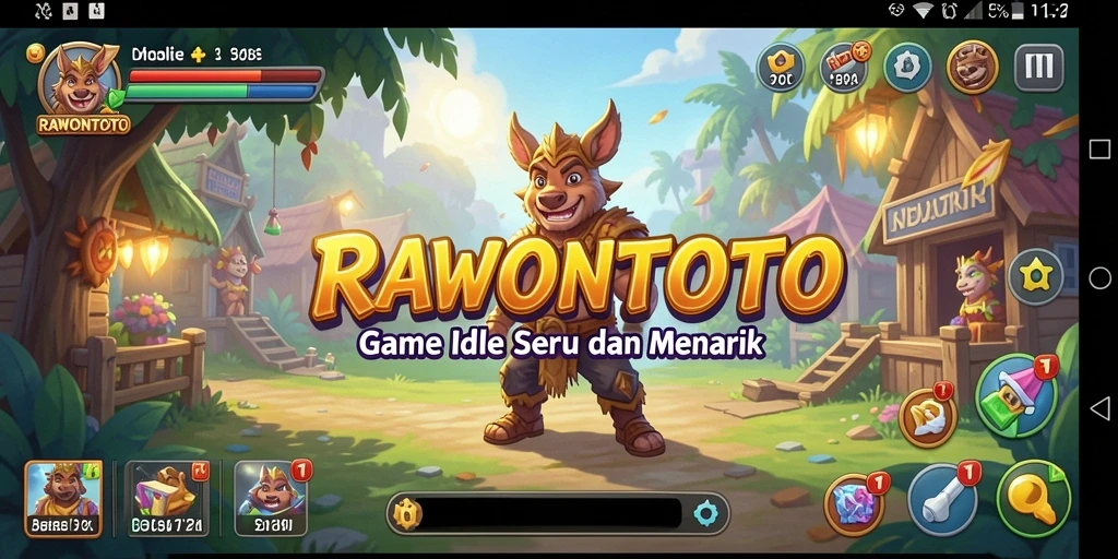 Tampilan gameplay RAWONTOTO yang memikat dan menyenangkan.