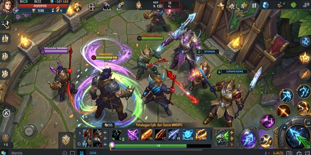 Gameplay seru RK55 dengan grafis yang memukau dan interaksi pemain yang dinamis.