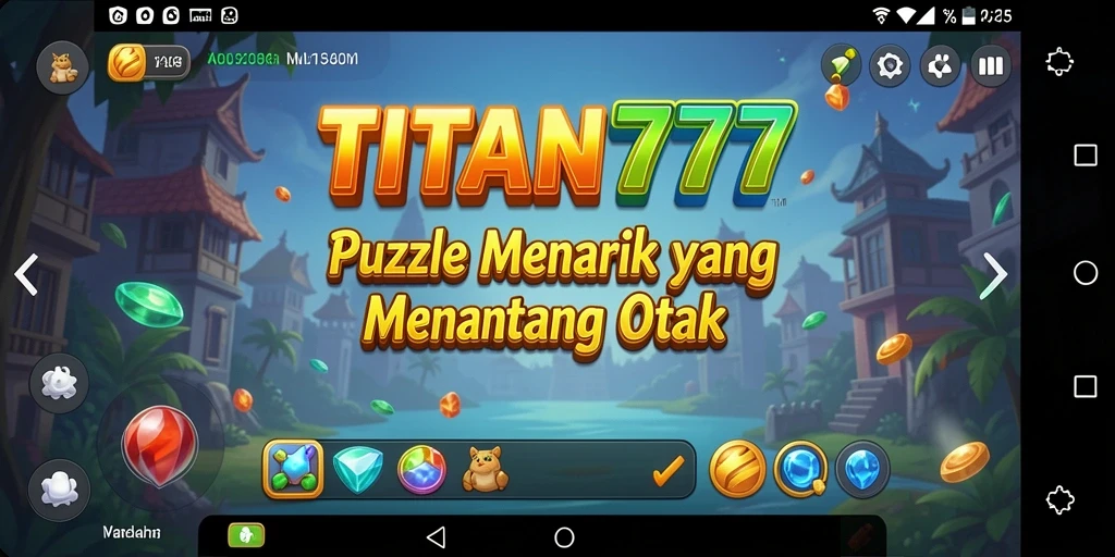 Tampilan gameplay yang menantang di TITAN777