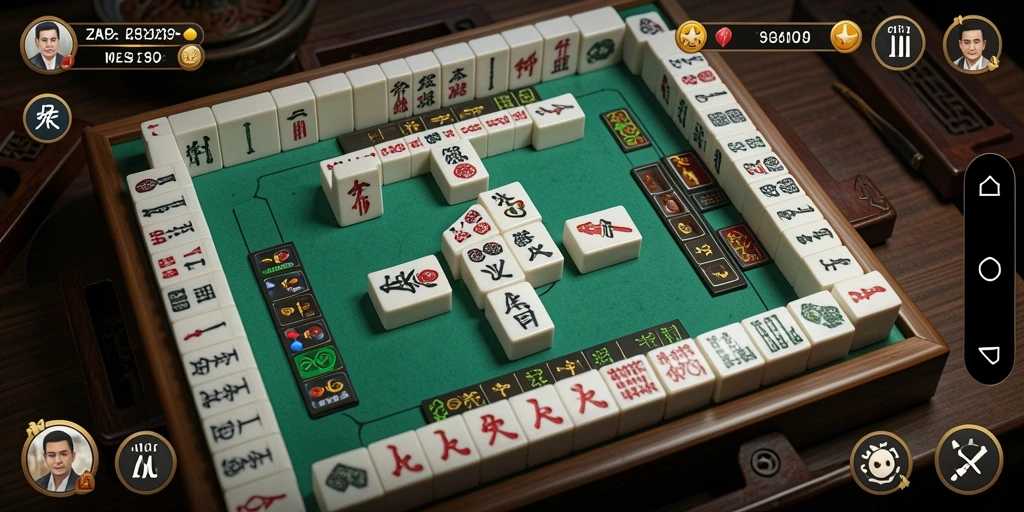 Gameplay seru ZK9 yang penuh tantangan Mahjong.